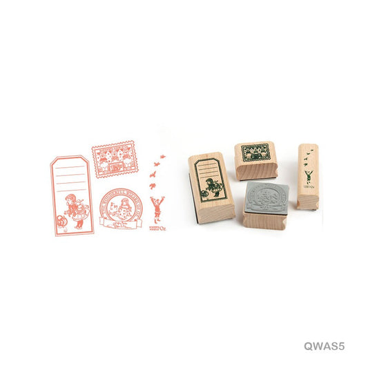 Wooden stamp – design- 75