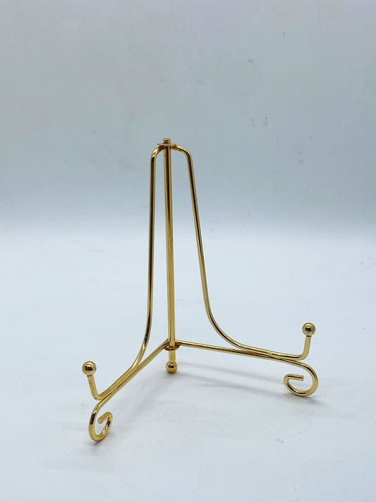 Metal Stand Foldable- 5 inch – 1 piece- Gold