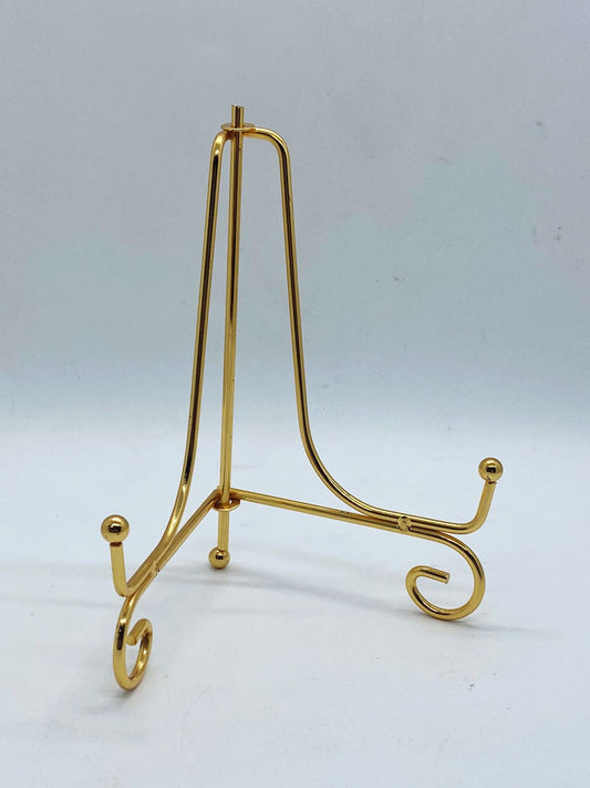 Metal Stand Foldable- 6 inch – 1 piece- Gold