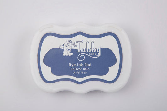 Tubby Dye Ink Pad – Chinese Blue