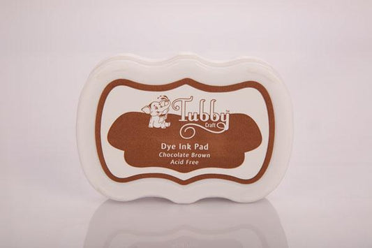 Tubby Dye Ink Pad – Chocolate Brown