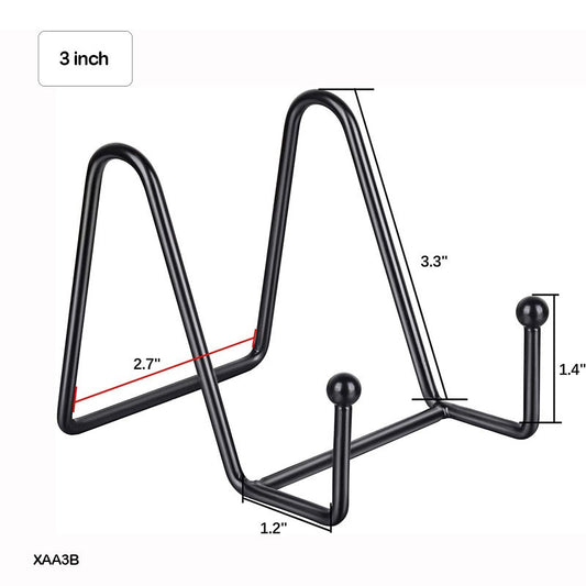 Metal Stand – 3 inch Black MS-12