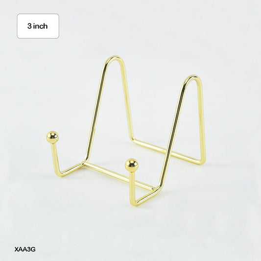 Metal Stand – 3 inch Gold MS-13