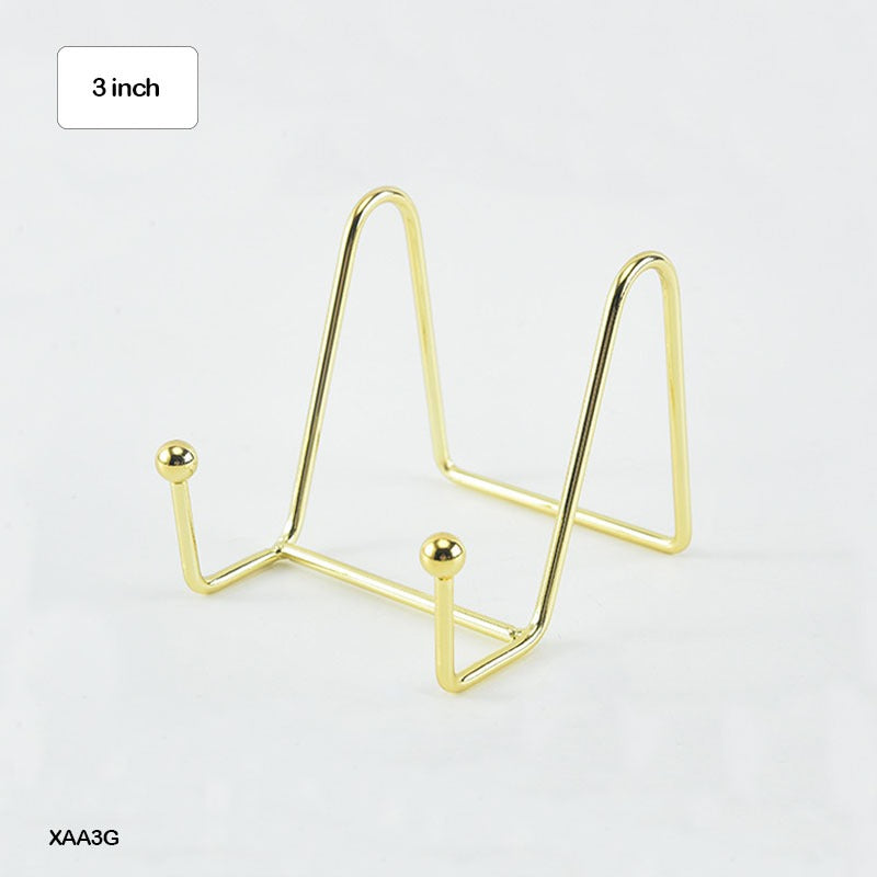 Metal Stand – 3 inch Gold MS-13