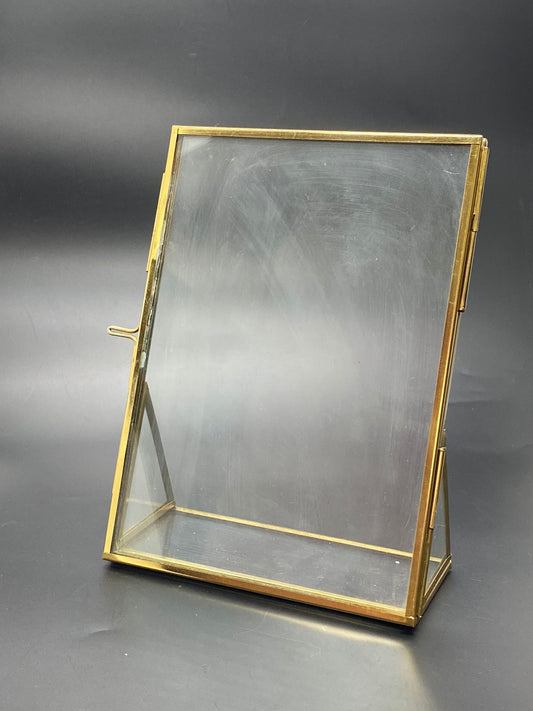 Vintage Glass Frame With Stand – 5 x 7 inch – FREE SHIPPING