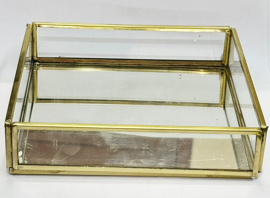 Vintage Glass Tray – 6 x 6 inch