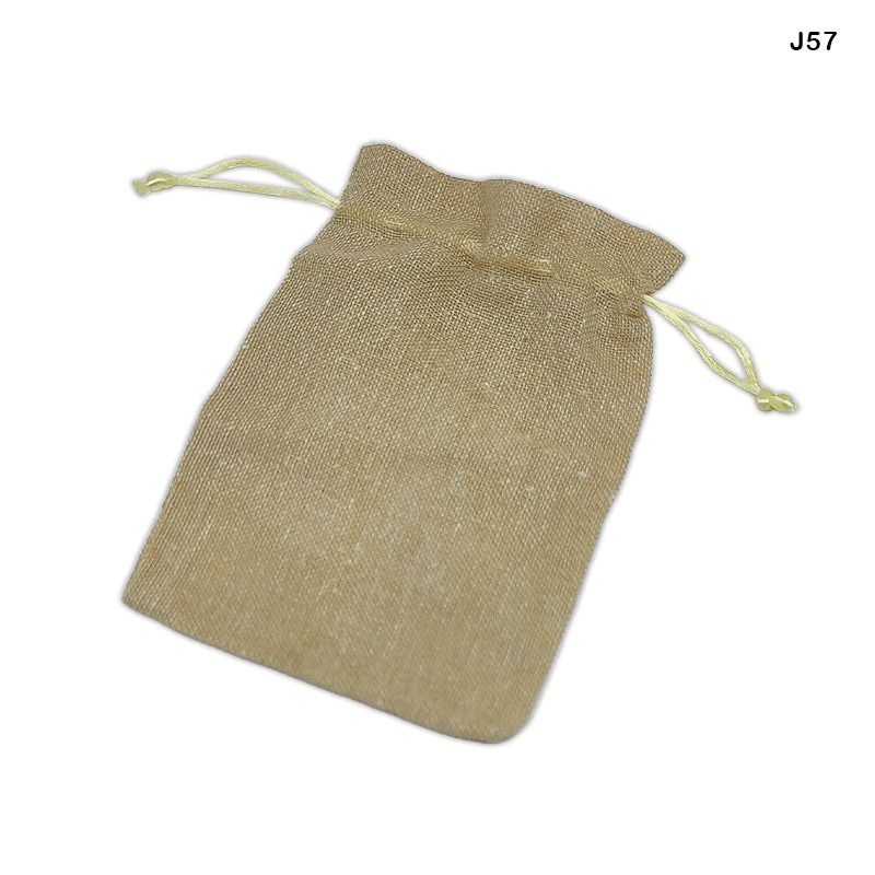 Jute Potli Bag - 5x7 inch  - 10 Pieces