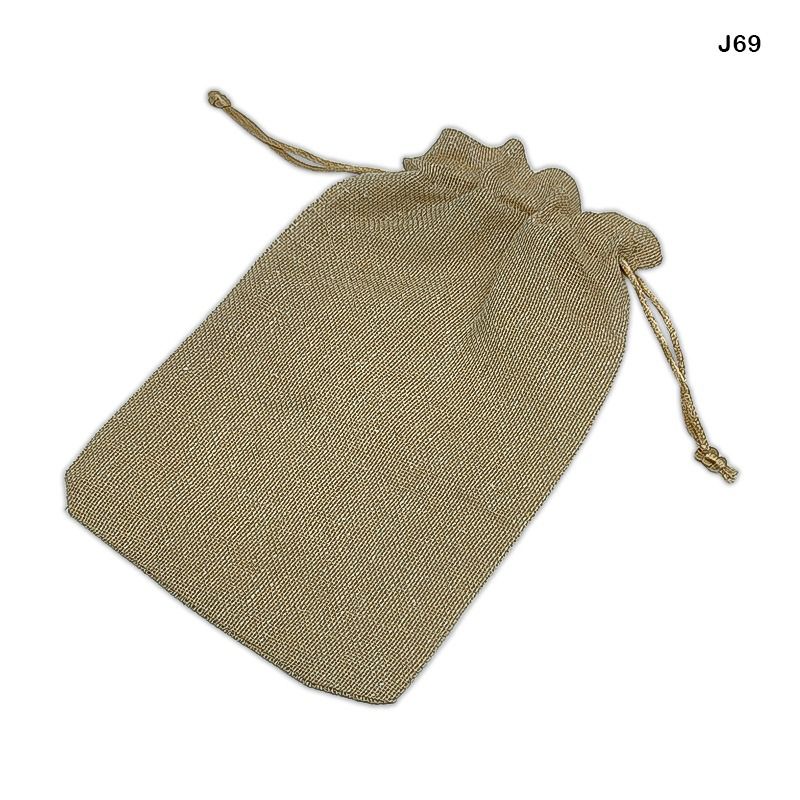 Jute Potli Bag - 6x9 inch  - 10 Pieces