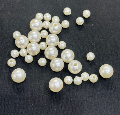 Pearl Beads - 25 gm