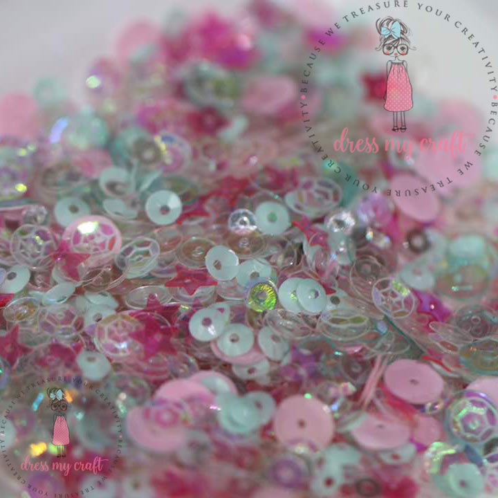 Pink Soda Sequins- 25gm