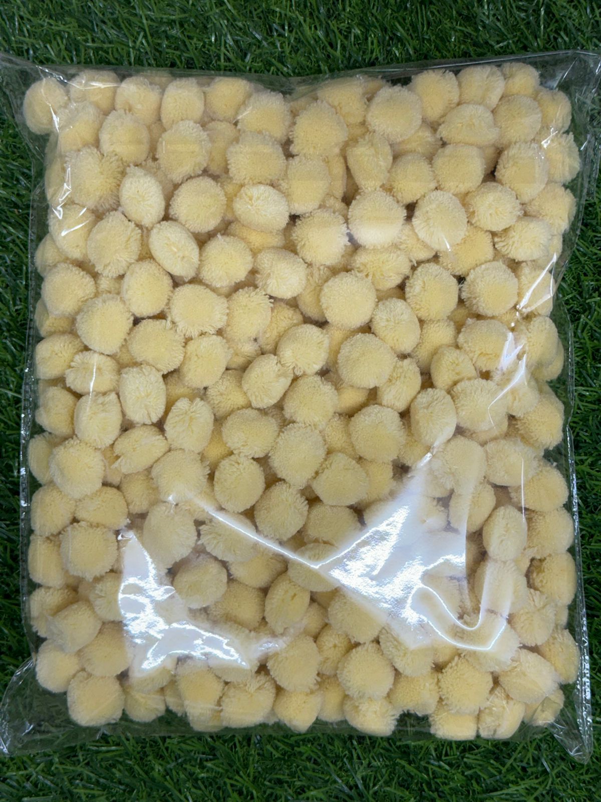 Pom Pom Balls - 250 gm - OFF white