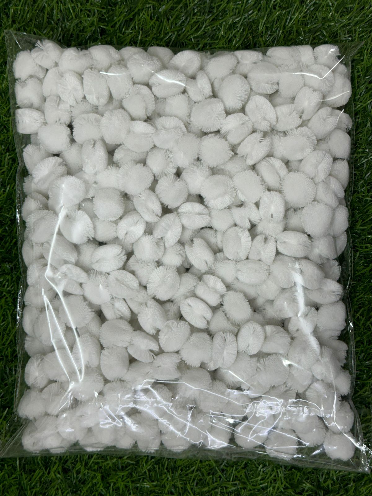 Pom Pom Balls - 250 gm - White