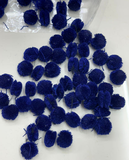 Pom Pom Balls - 250 gm - Dark Blue