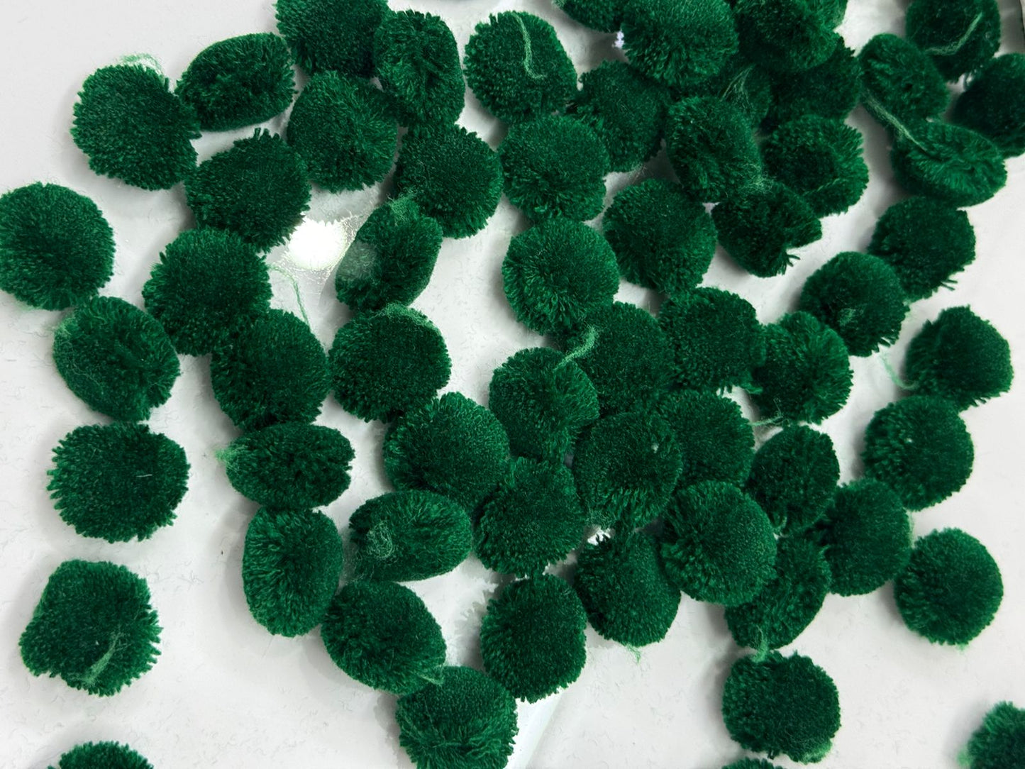 Pom Pom Balls - 250 gm - Dark Green