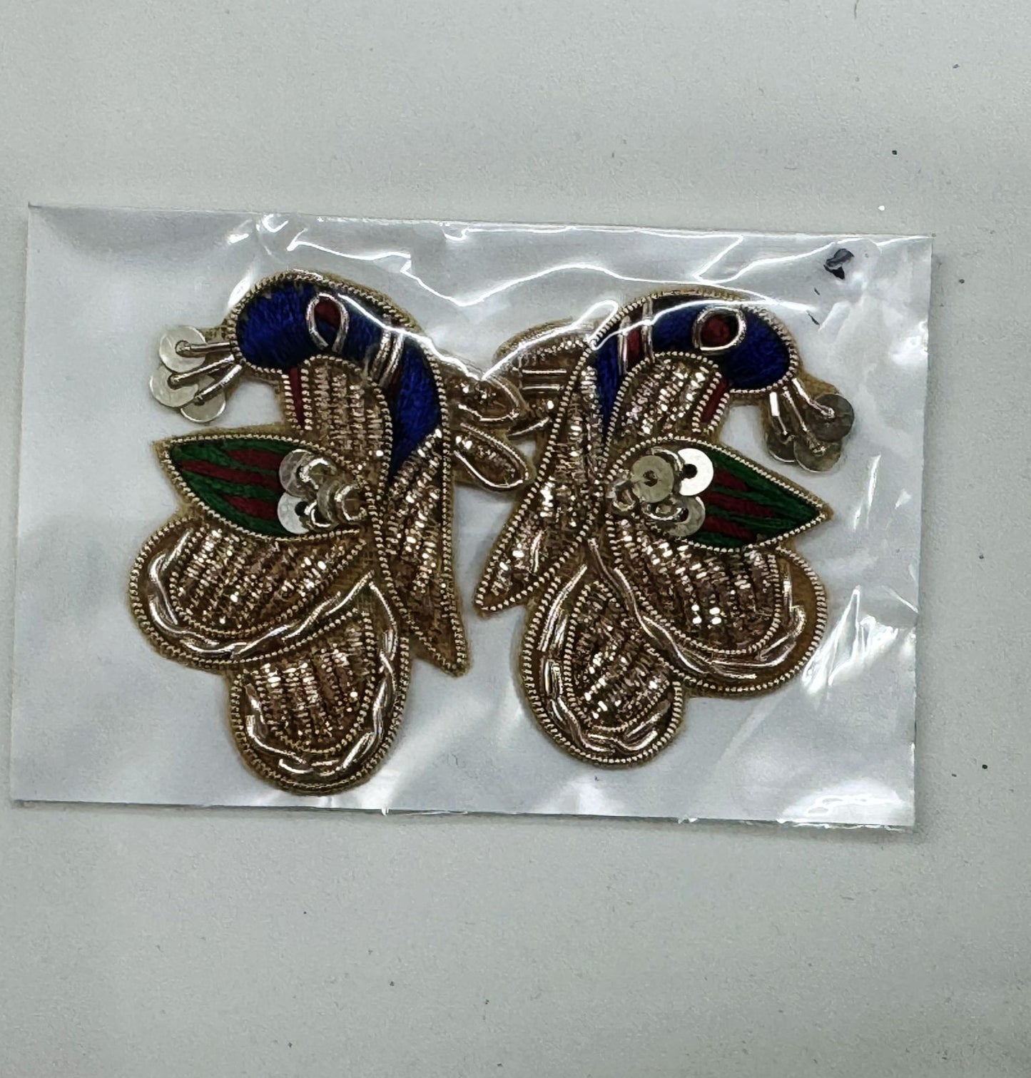 Peacock Patch- 2 pieces, Design -7