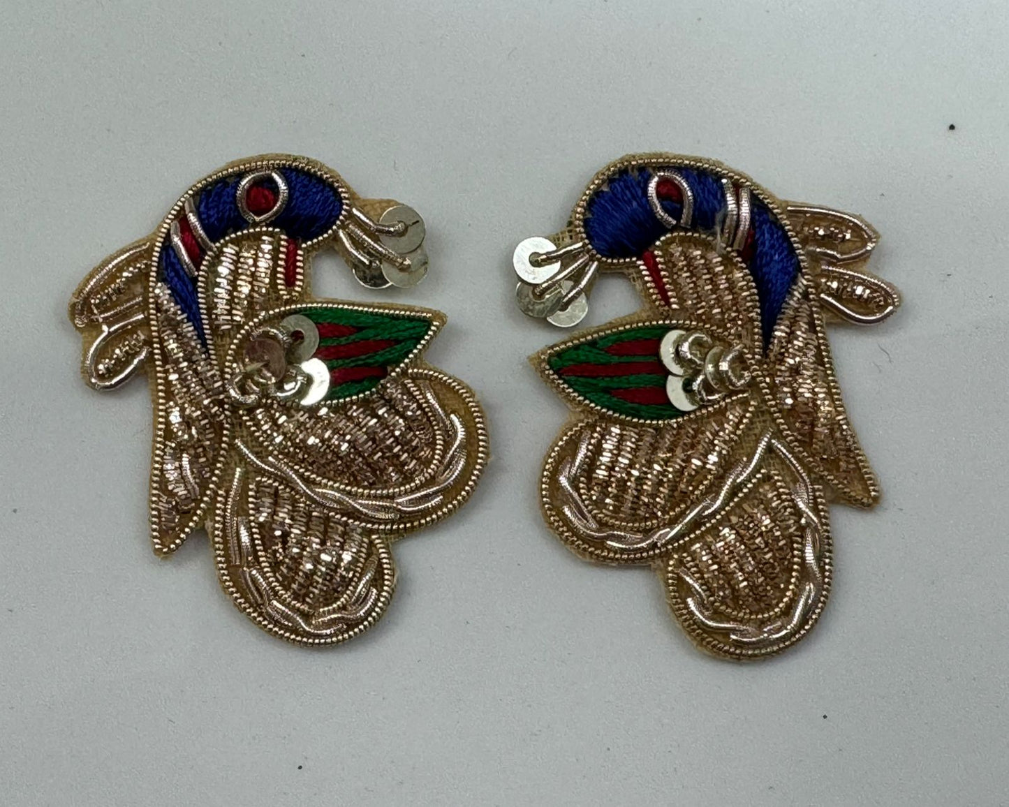 Peacock Patch- 2 pieces, Design -7