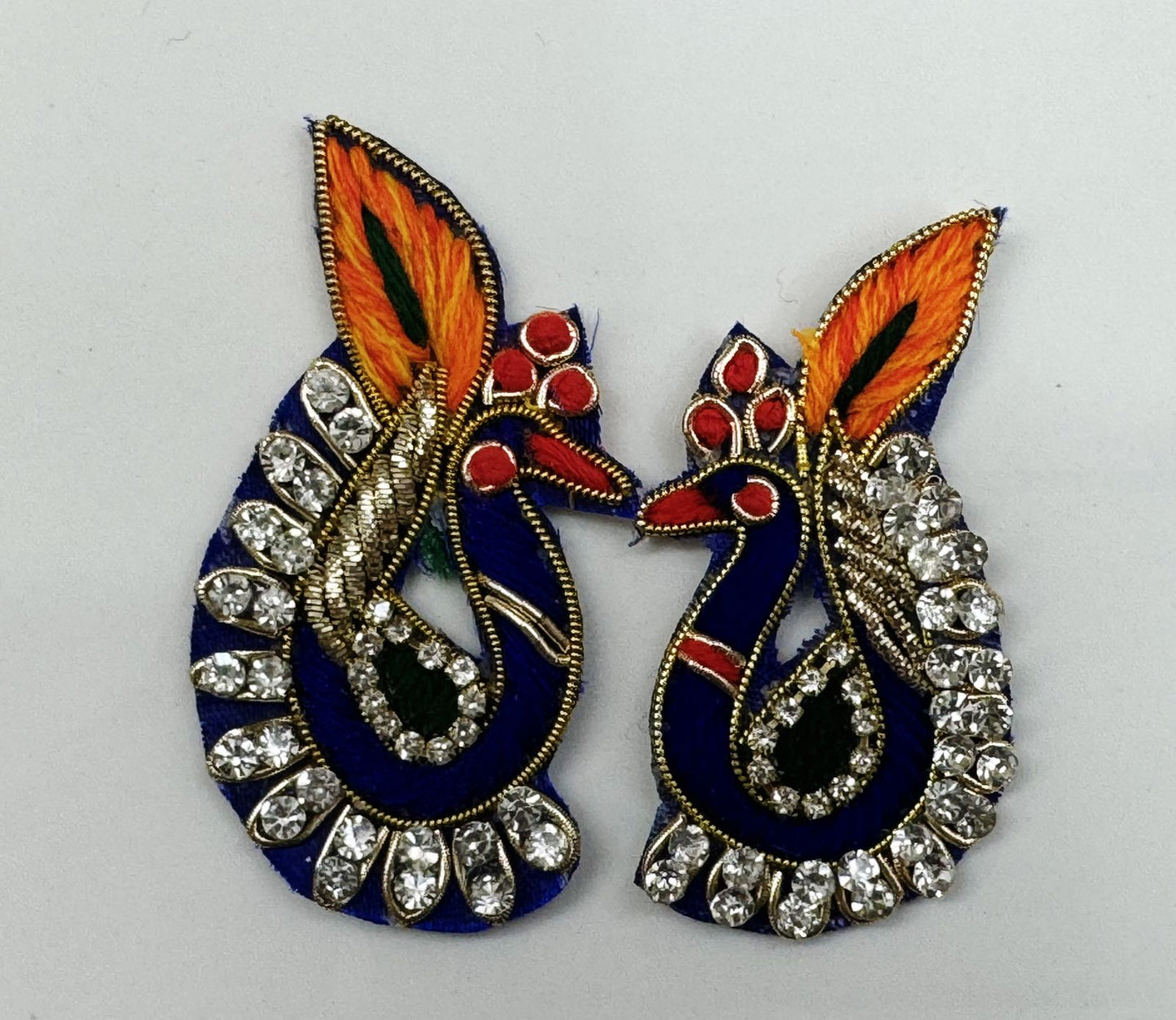 Peacock Patch- 2 pieces, Design -8