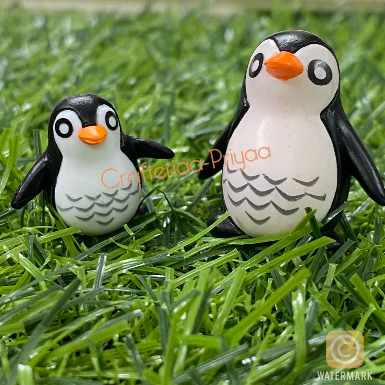 Penguin Miniature- 2 pieces per set, O-7