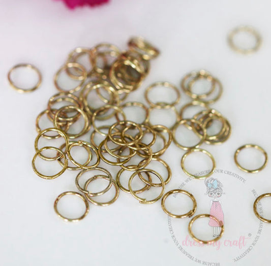 Jump Rings – Golden Antique