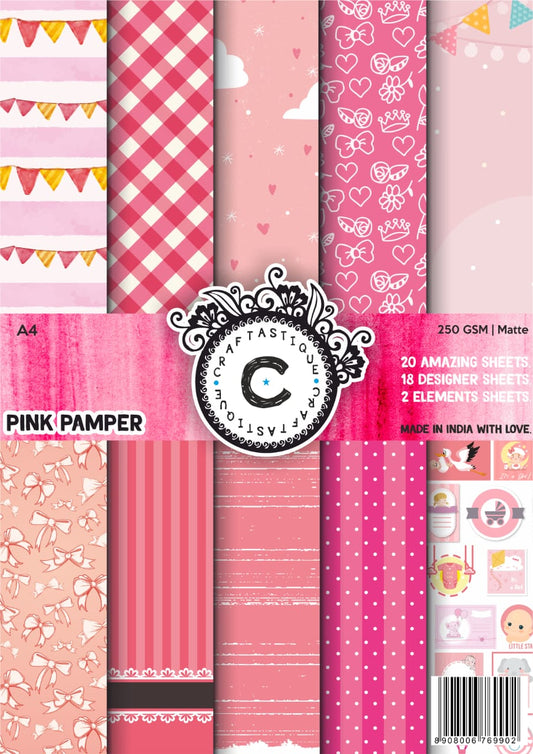 Pink Pamper- A4