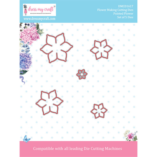 Pointed Flower – Flower Making Cutting Dies