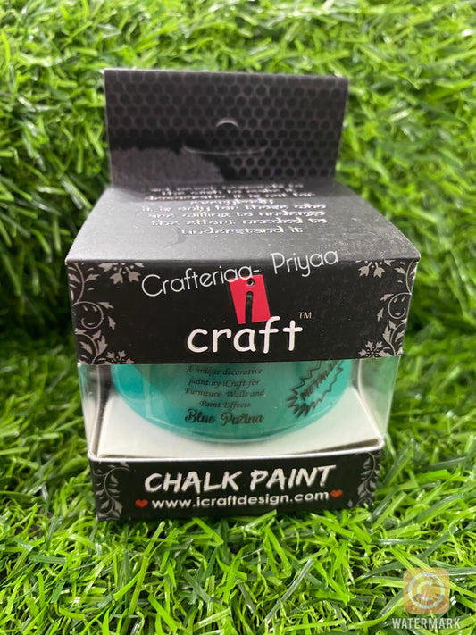 Metallic Chalk Paint- 50 ml – Blue-Patine