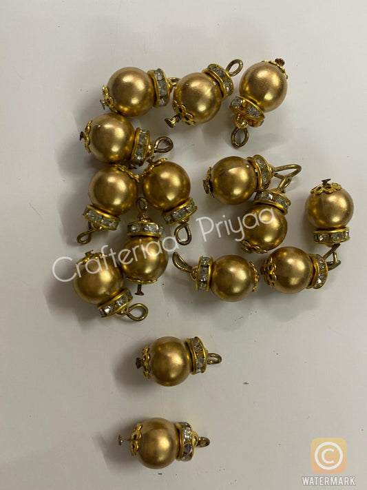 Pearl with Hooks -10 mm- 6 pieces