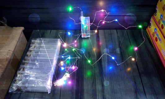 Battery operated Lights -10 Piece only lights – Multicolor