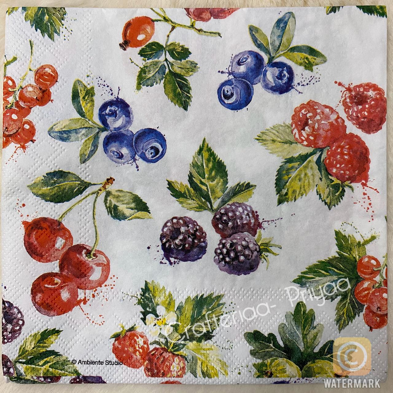 Decoupage Tissue- 5 Sheets – D36