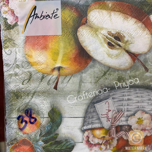 Decoupage Tissue- 5 Sheets – D38