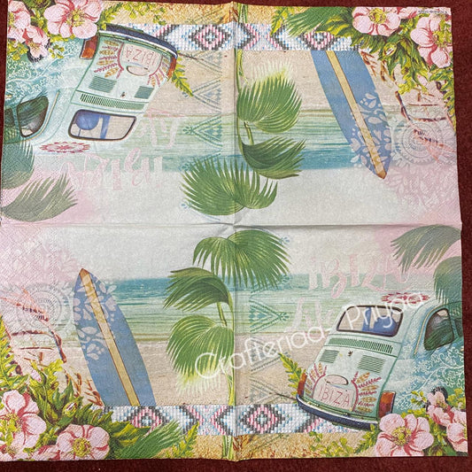 Decoupage Tissue- 5 Sheets – D41