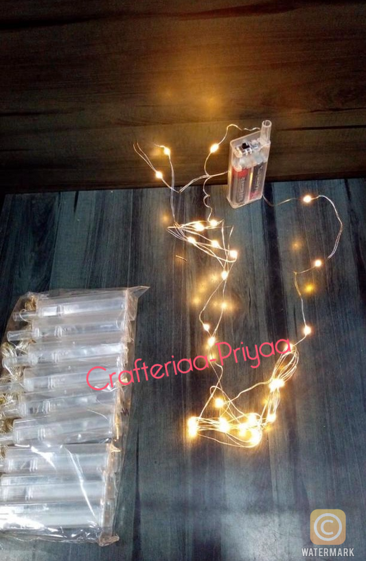 Battery operated Lights -1 Piece only lights- Yellow