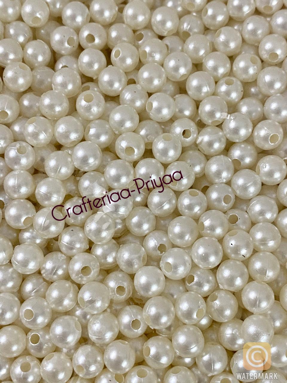 Pearls- 6mm- 500 gm