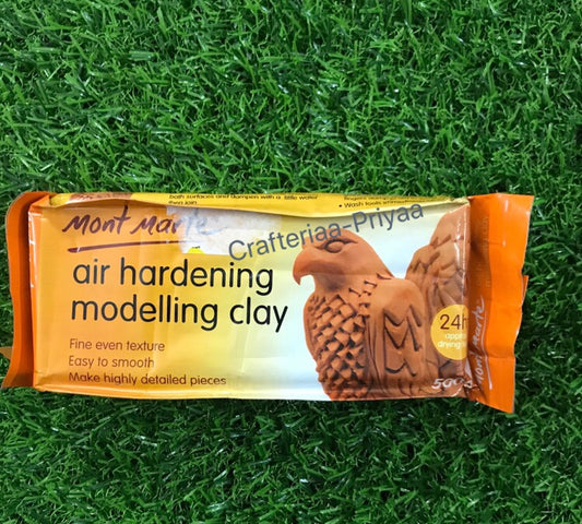 Mont Marte Air Hardening Modelling Clay (Terracotta)- 500 GMS