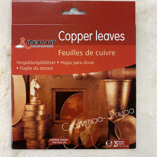 Copper Leaves - 25 Leaves