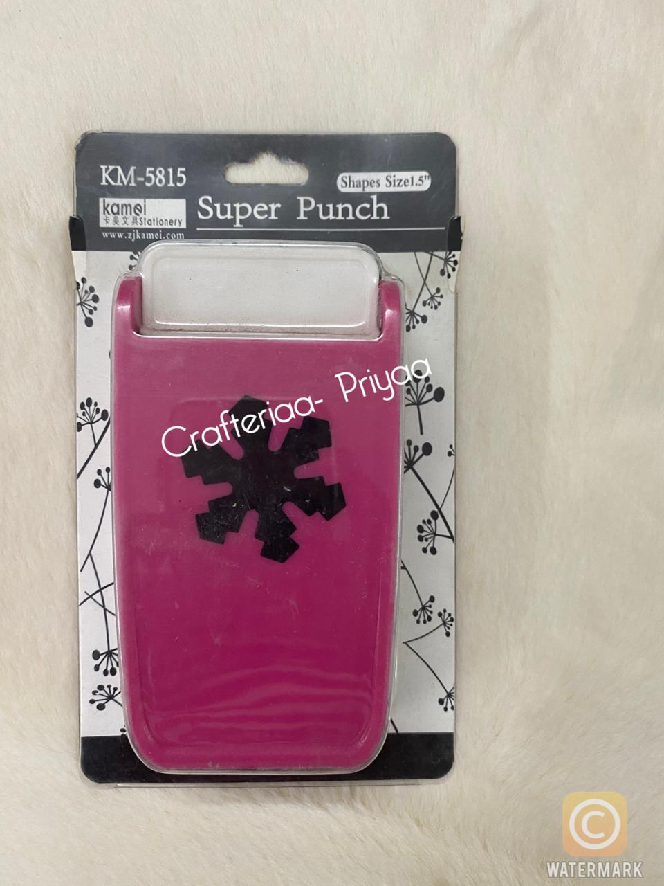 Super Punch- 1.5 inch size Flower shape